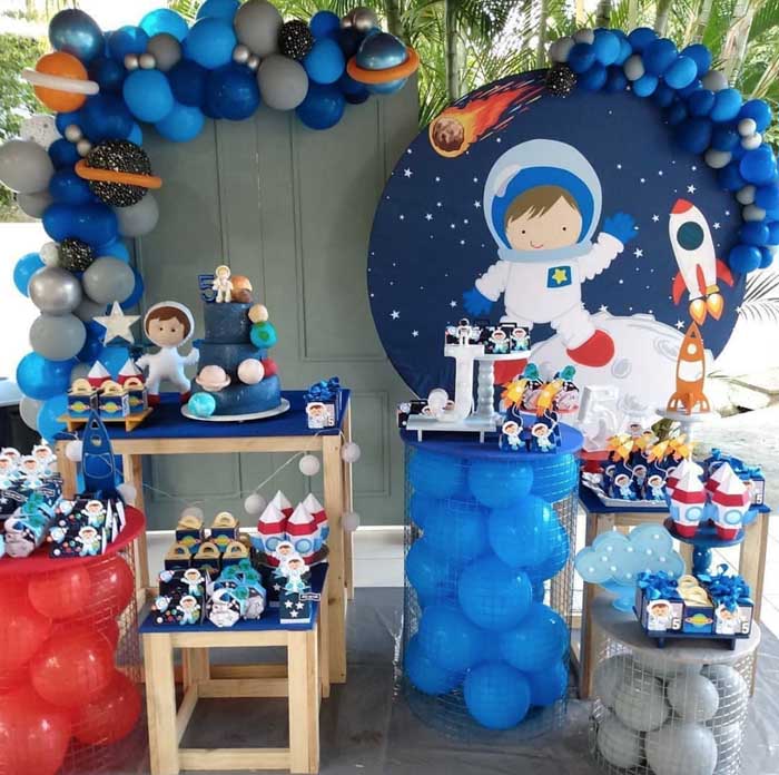 Decoração Festa Astronauta