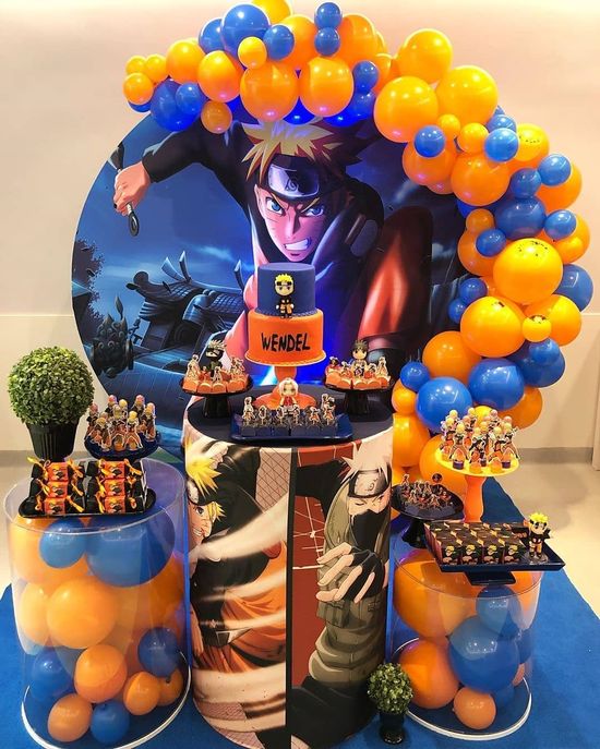 Decoração Festa Naruto