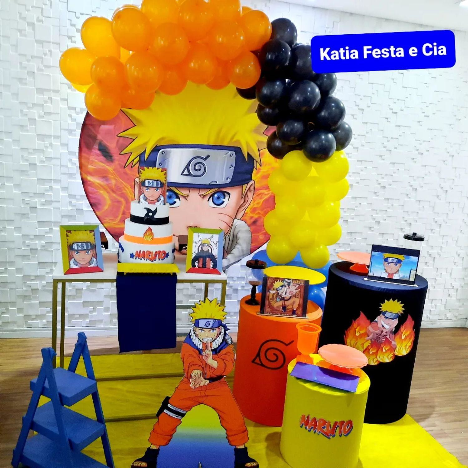 Decoração Festa Naruto