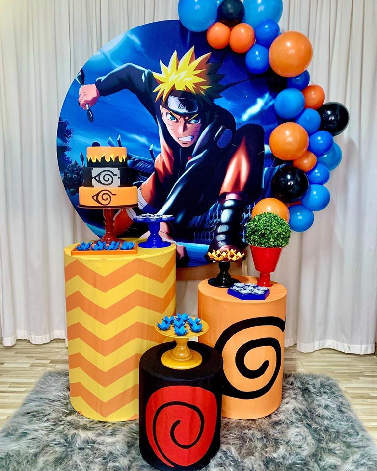 Decoração Festa Naruto