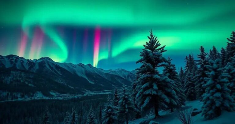 aurora boreal como acontece