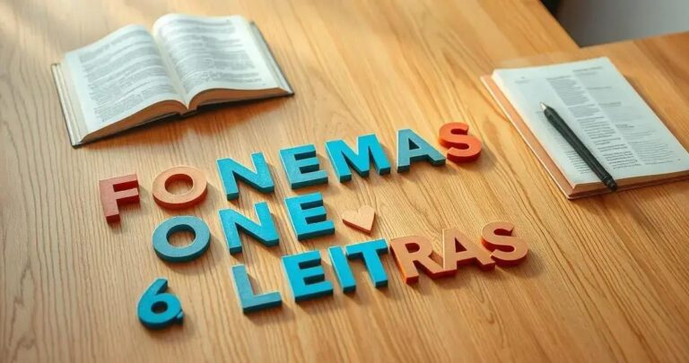 Fonemas e letras