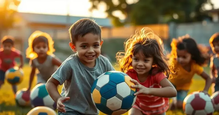 brincadeiras com bola para educação infantil