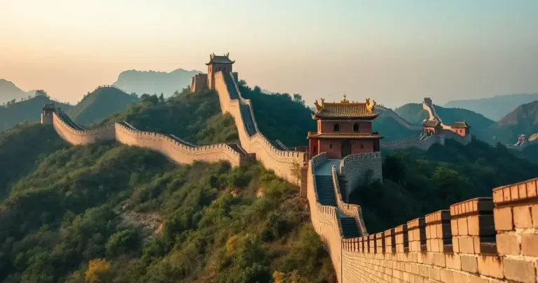 como a grande muralha da china foi construída