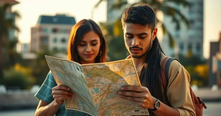 como ler um mapa