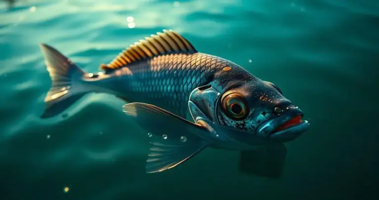 mar morto tem peixe