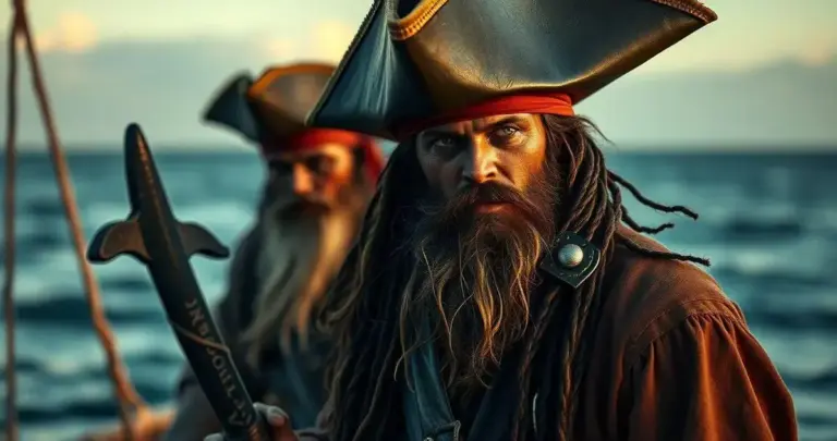 piratas mais temidos dos sete mares
