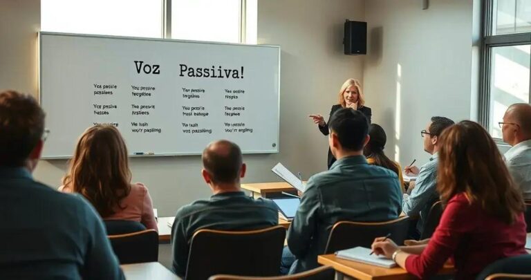 voz passiva em ingles