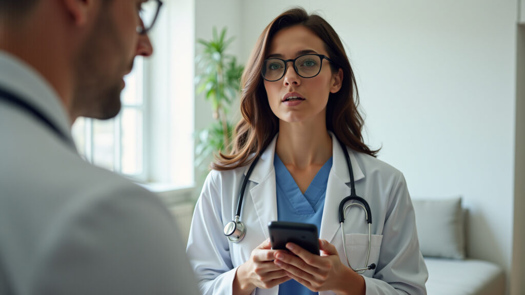 Praticando a pronúncia de termos médicos em inglês.
