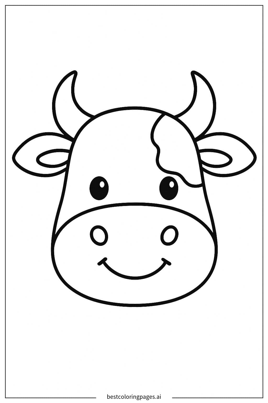de vaca com grandes chifres Desenhos ...