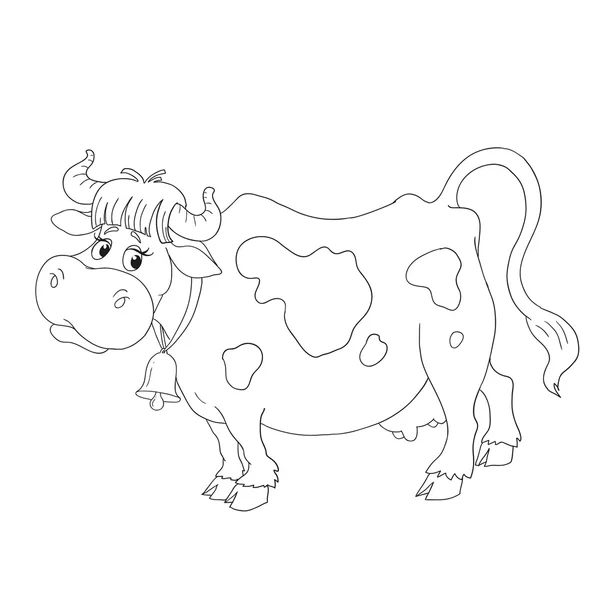Vectores de Vaca colorear, imágenes ...