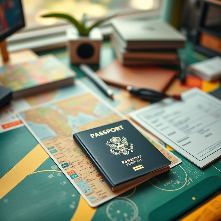 Documentos necessários para tirar passaporte no Brasil.