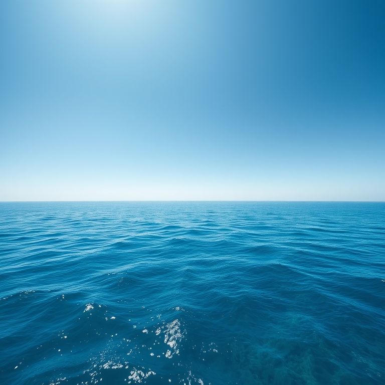 Visão panorâmica dos cinco oceanos do mundo, mostrando a vastidão e a conexão entre eles.