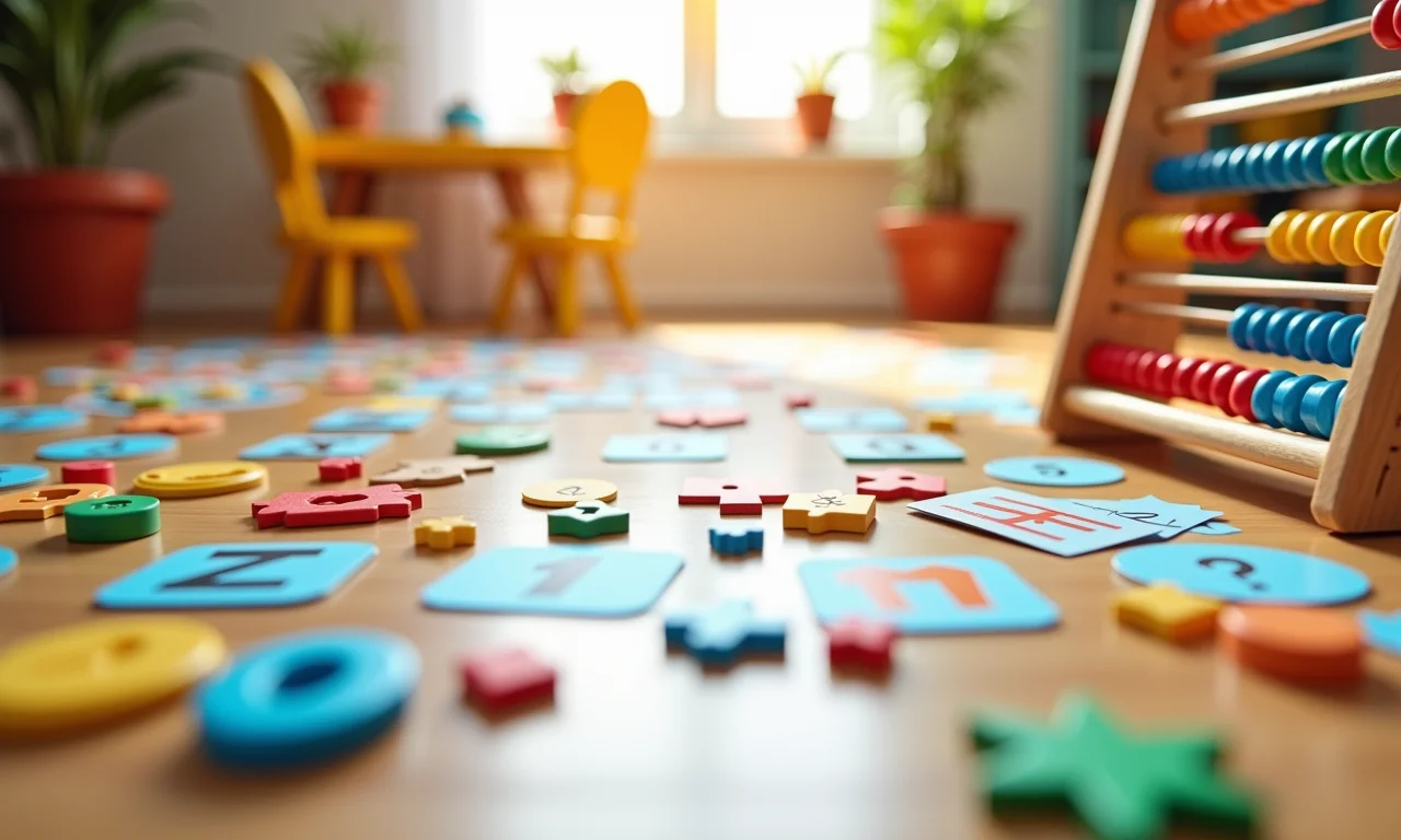 Atividades de matemática divertidas para crianças pequenas aprendendo em casa.