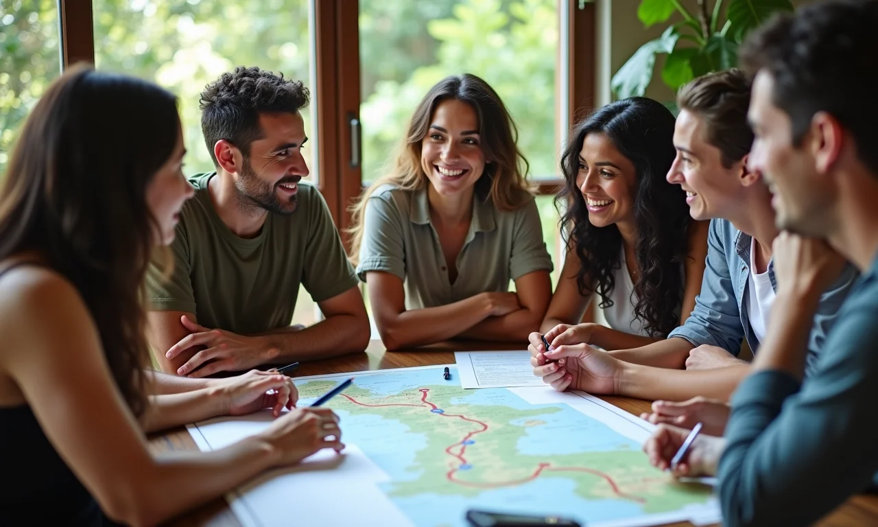 Brasileiros diversos discutindo impactos sociais e econômicos da Transamazônica.