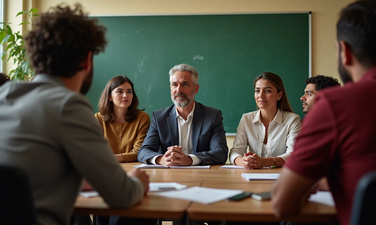 Debate simulado sobre a Proclamação da República.