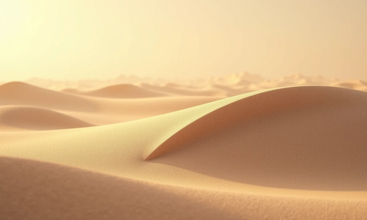 Deposição de areia formando nova duna.