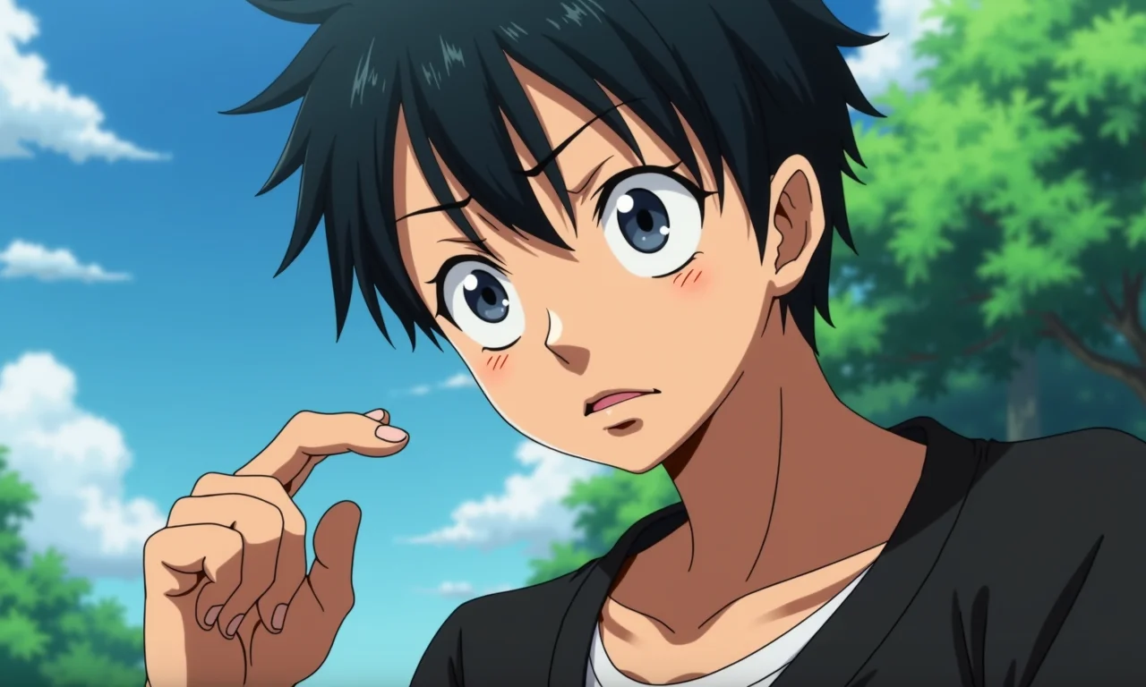 Fã de One Piece ponderando quais episódios pular, analisando uma lista.