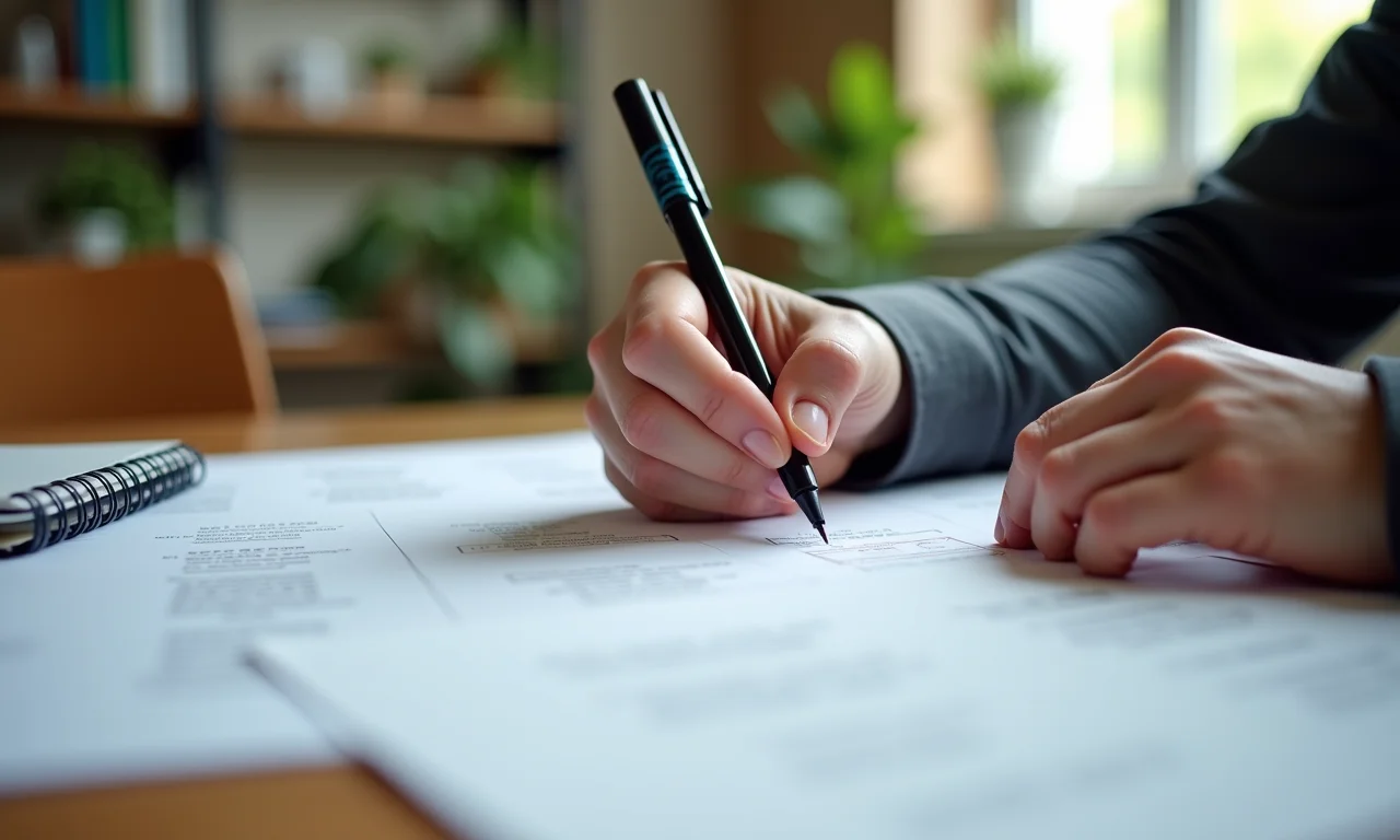 Fichamento de comentário com análise crítica em ação, anotações detalhadas.