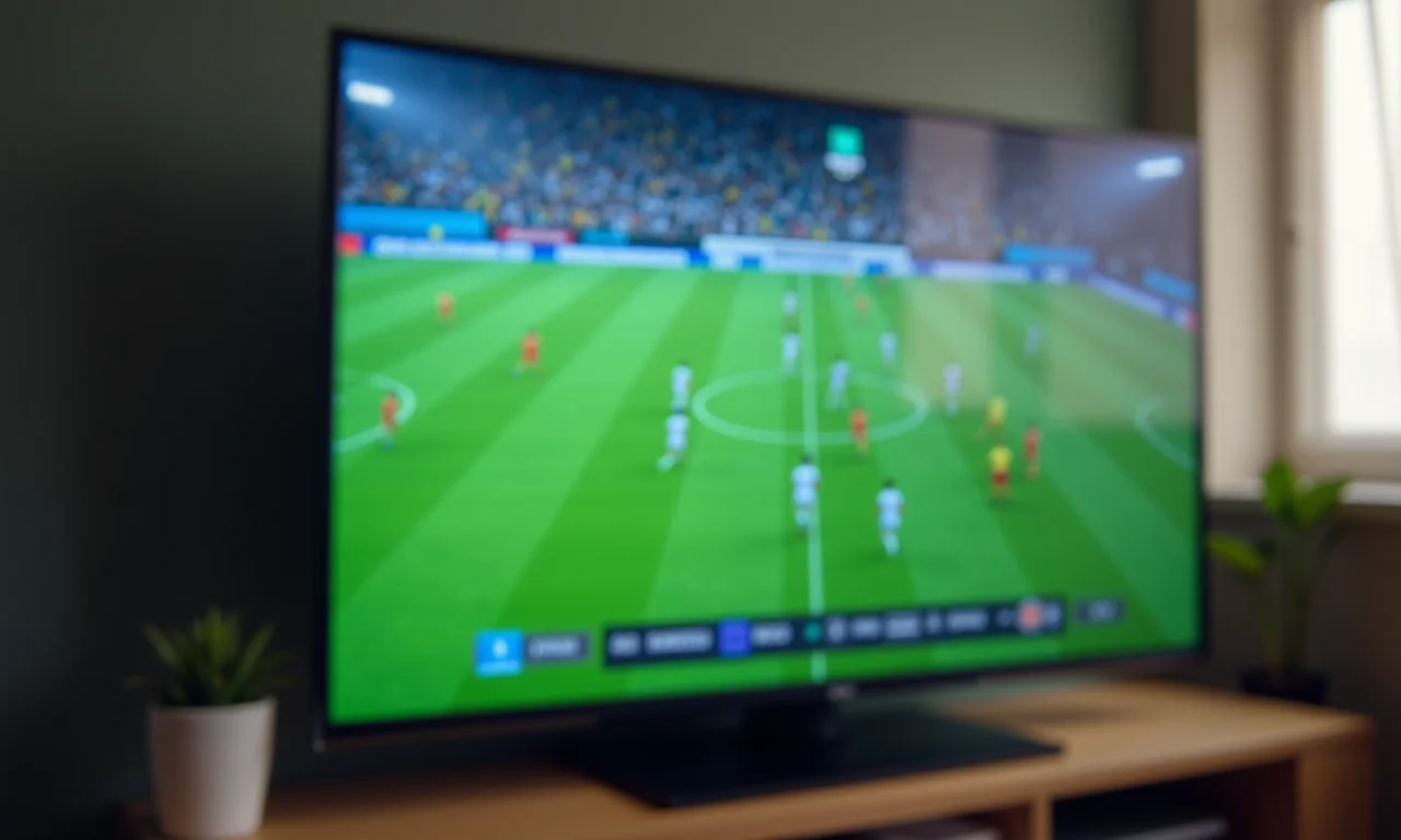 Jogo da Libertadores transmitido na TV aberta no Brasil.