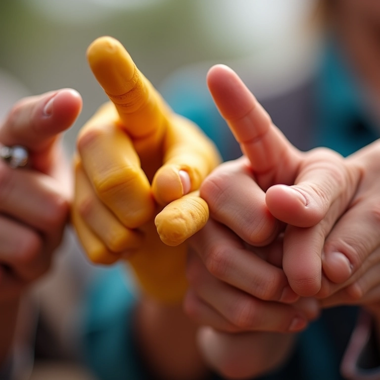 Mãos diversas apontando em direções opostas, representando o modo imperativo.