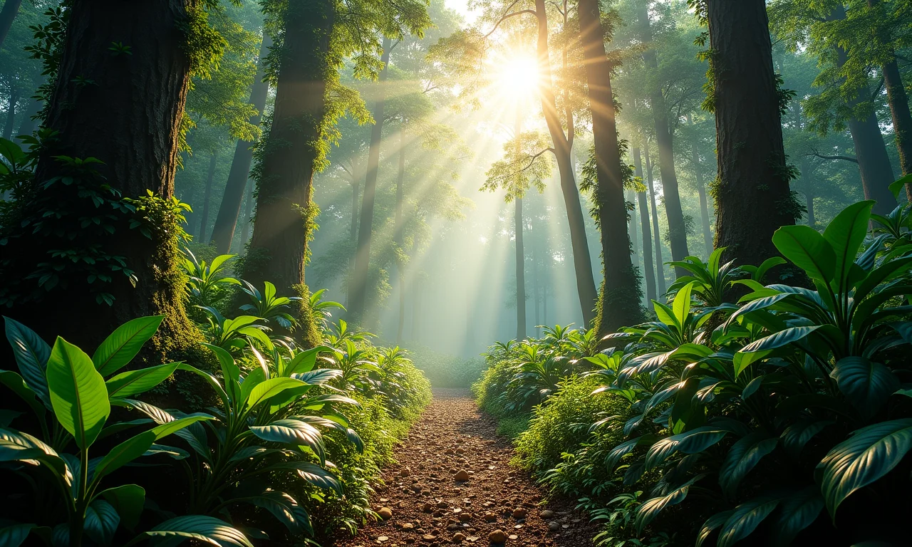 Mata Atlântica exuberante, biodiversidade ameaçada.