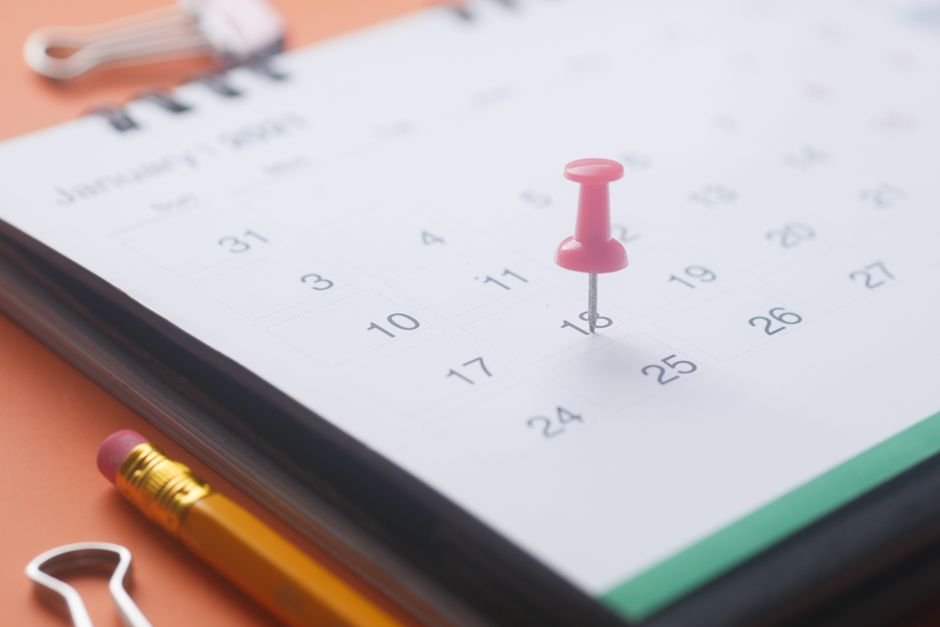 ON — dias e datas