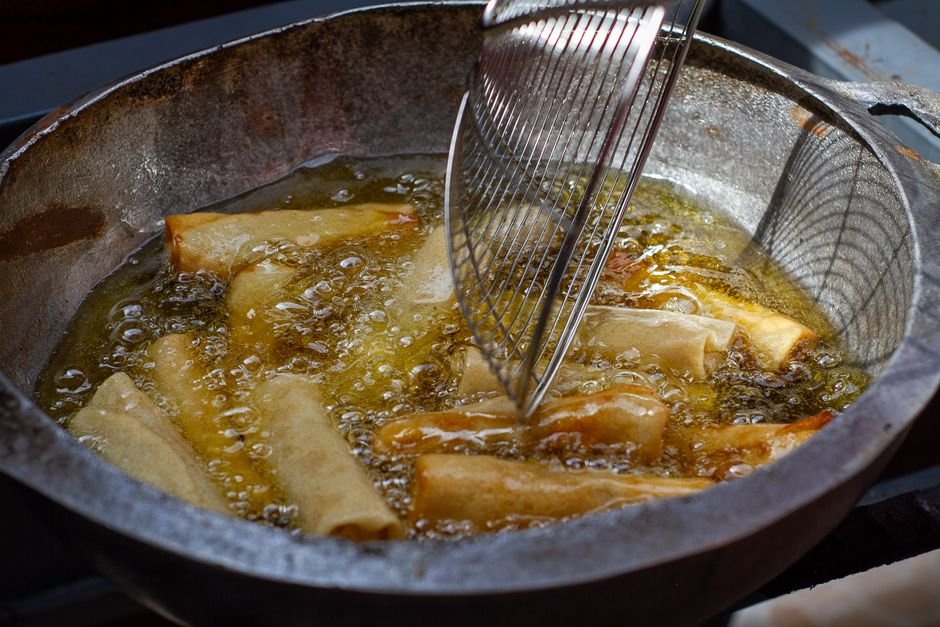 Frituras e gorduras oxidadas